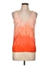 Mara Hoffman Orange Sleeveless Blouse Size L - photo 1
