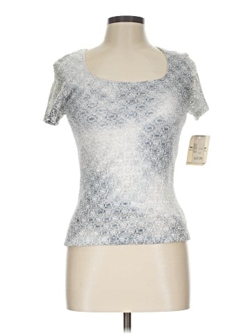 Wrapper Short Sleeve Top (view 1)