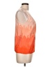 Mara Hoffman Orange Sleeveless Blouse Size L - photo 4