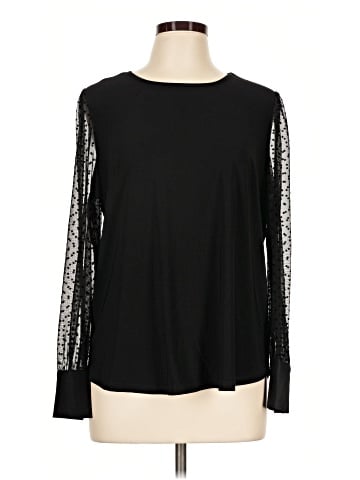 Anne Klein Long Sleeve Top (view 1)