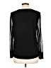 Anne Klein Black Long Sleeve Top Size L - photo 2