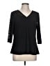 Atelier Black 3/4 Sleeve Top Size L - photo 1