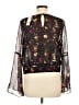 Bebe 100% Polyester Black Long Sleeve Blouse Size 6 - photo 2