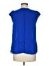 Daniel Rainn 100% Polyester Blue Sleeveless Blouse Size M (petite) - photo 2
