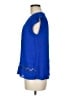 Daniel Rainn 100% Polyester Blue Sleeveless Blouse Size M (petite) - photo 5