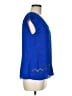 Daniel Rainn 100% Polyester Blue Sleeveless Blouse Size M (petite) - photo 4