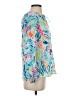Lilly Pulitzer 100% Rayon Blue Long Sleeve Blouse Size S - photo 4