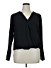 Remade Black Long Sleeve Blouse Size XL - photo 1