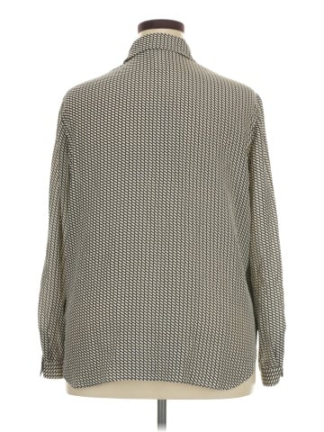 Jones New York Long Sleeve Button-Down Shirt (view 2)