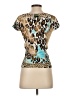 Cache Teal Short Sleeve Top Size S - photo 2