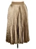 Outrageous Fortune 100% Polyester Metallic Gold Formal Skirt Size 10 - photo 1