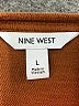 Nine West Solid Brown Casual Dress Size L - photo 7