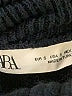 Zara Stripes Black Turtleneck Sweater Size S - photo 7