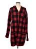 J.Jill Plaid Red Cardigan Size S - photo 1