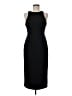 metaphor Solid Black Cocktail Dress Size M - photo 1