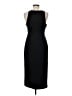 metaphor Solid Black Cocktail Dress Size M - photo 2