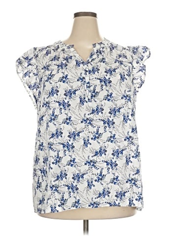 Lane Bryant Short Sleeve Blouse (view 1)