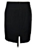 Express Solid Black Casual Skirt Size 8 - photo 2