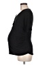 Isabel Maternity Black Short Sleeve Top Size Med Maternity - photo 5