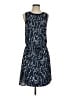 Athleta Graphic Blue Casual Dress Size S - photo 1