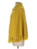 Carlisle 100% Wool Yellow Poncho Size Med - Lg - photo 5