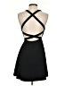 Unbranded Solid Black Cocktail Dress Size S - photo 2