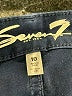 Seven7 Chevron-herringbone Blue Jeans Size 10 - photo 7
