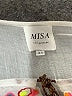 MISA Los Angeles Floral Aztec Or Tribal Print White 3/4 Sleeve Blouse Size XS - photo 7