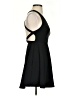 Unbranded Solid Black Cocktail Dress Size S - photo 4