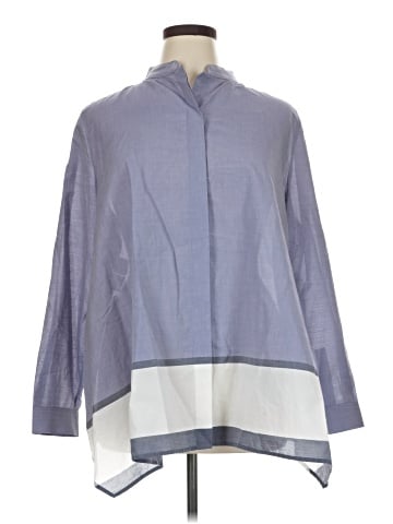 Anne Klein Long Sleeve Blouse (view 1)
