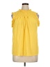 NY Collection 100% Polyester Yellow Sleeveless Blouse Size 1X - photo 1