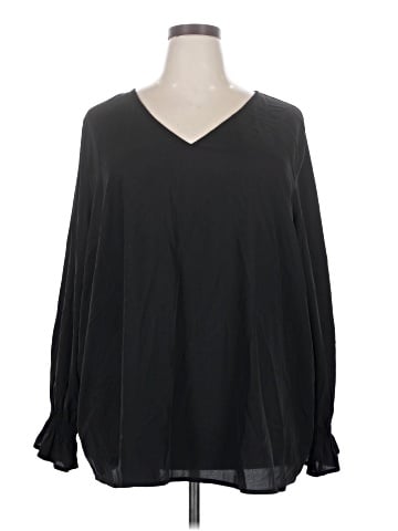 Jessica London Long Sleeve Blouse (view 1)