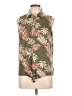 Eden & Olivia Tropical Green Sleeveless Blouse Size L - photo 1