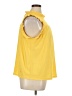 NY Collection 100% Polyester Yellow Sleeveless Blouse Size 1X - photo 4