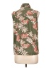 Eden & Olivia Tropical Green Sleeveless Blouse Size L - photo 2
