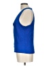 DKNY Blue Sleeveless Blouse Size L - photo 5