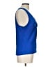 DKNY Blue Sleeveless Blouse Size L - photo 4