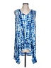 Vince Camuto Tie-dye Blue Sleeveless Blouse Size L - photo 1