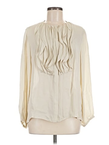 ETRO Long Sleeve Silk Top (view 1)