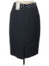 Baraschi Chevron-herringbone Black Blue Skort Size 14 - photo 2