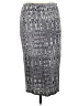 Matty M Graphic Gray Casual Skirt Size M - photo 2