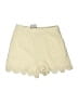 Skies Are Blue 100% Polyester Ivory Shorts Size M - photo 1