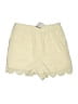 Skies Are Blue 100% Polyester Ivory Shorts Size M - photo 2
