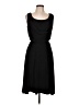MSK Solid Black Casual Dress Size 12 - photo 1