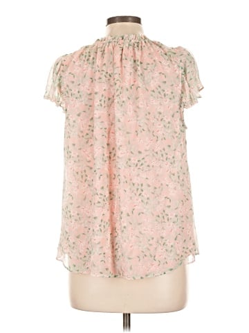LC Lauren Conrad Short Sleeve Blouse (view 2)