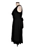 MSK Solid Black Casual Dress Size 12 - photo 5