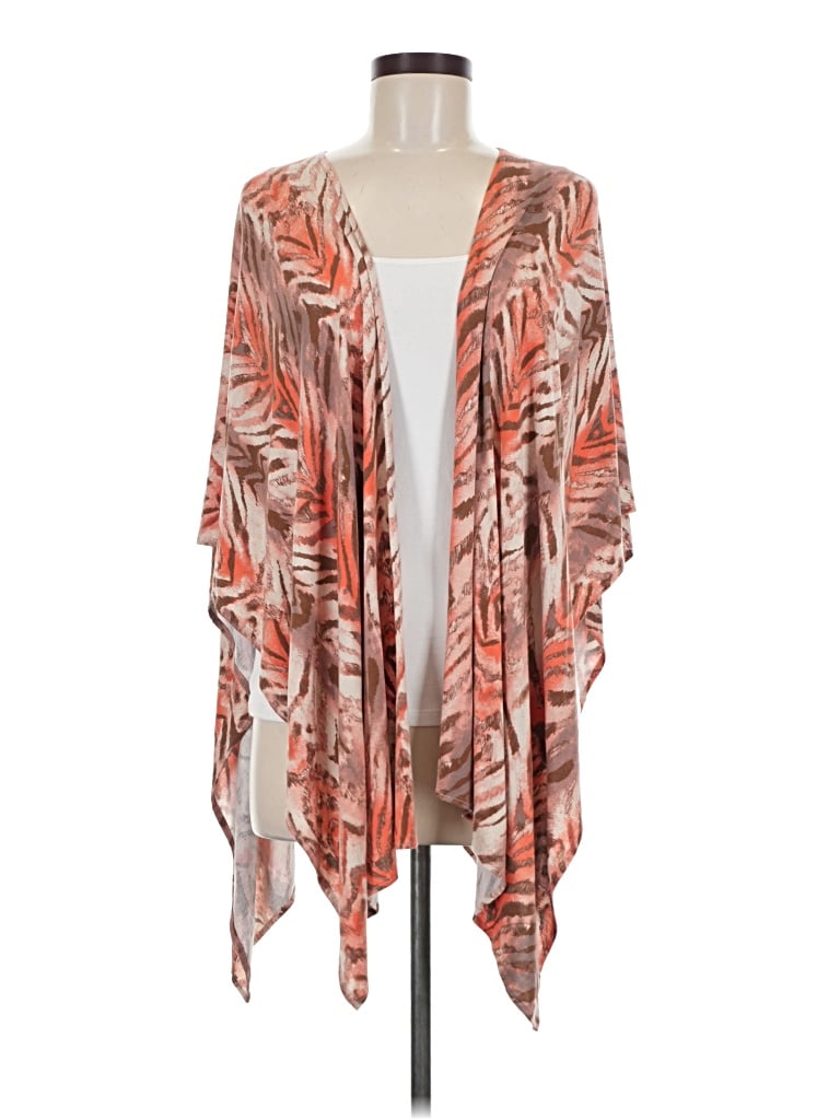 Pre-owned Chico's Kimono In Orange