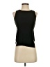 Crescent Black Short Sleeve Blouse Size S - photo 1