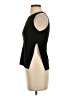 Crescent Black Short Sleeve Blouse Size S - photo 5