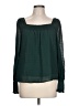 She + Sky Green Long Sleeve Blouse Size L - photo 1